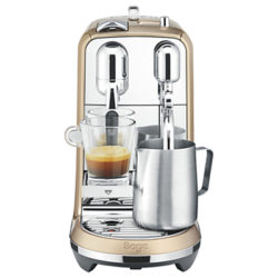 Nespresso Creatista Coffee Machine by Sage Champagne